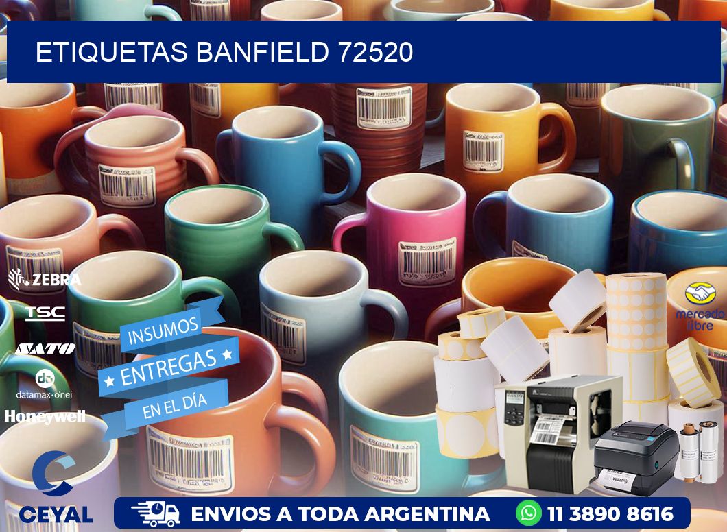ETIQUETAS BANFIELD 72520