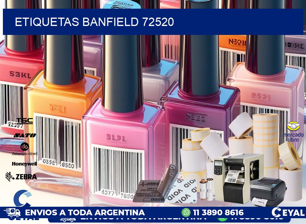 ETIQUETAS BANFIELD 72520