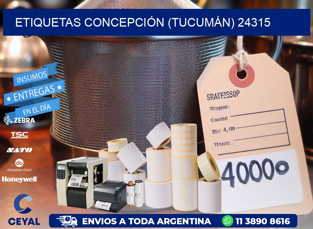 ETIQUETAS CONCEPCIÓN (TUCUMÁN) 24315