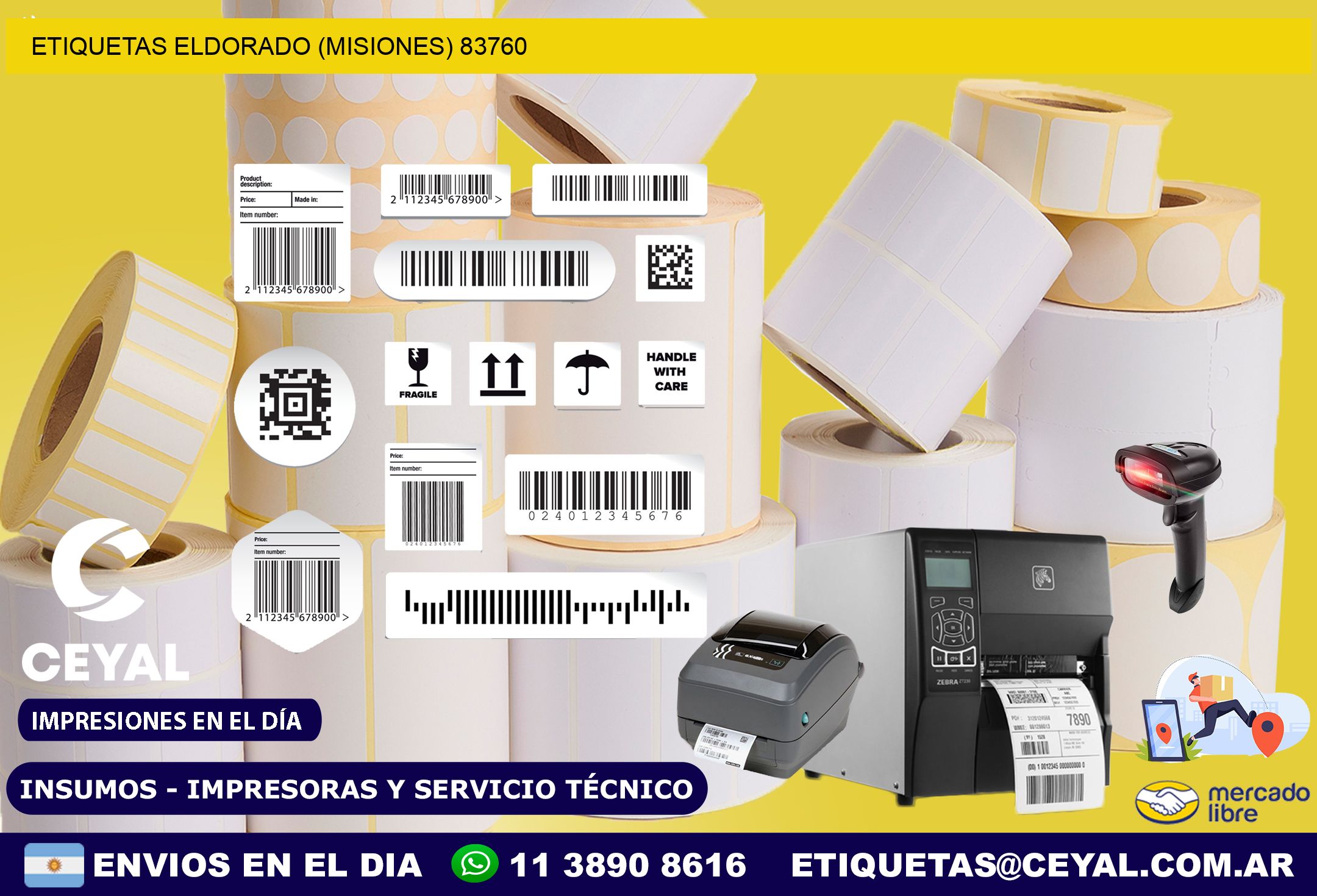 ETIQUETAS ELDORADO (MISIONES) 83760