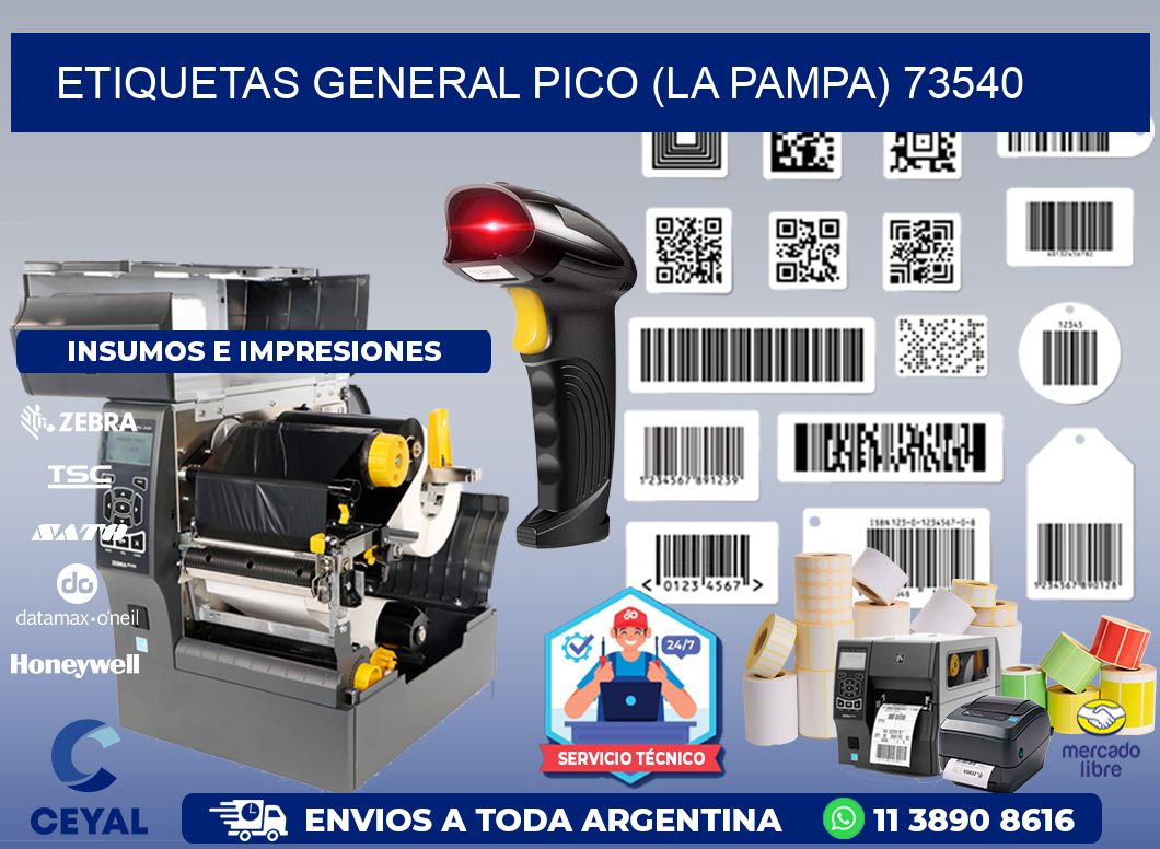 ETIQUETAS GENERAL PICO (LA PAMPA) 73540