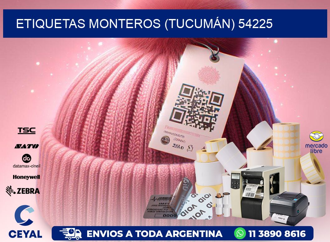 ETIQUETAS MONTEROS (TUCUMÁN) 54225