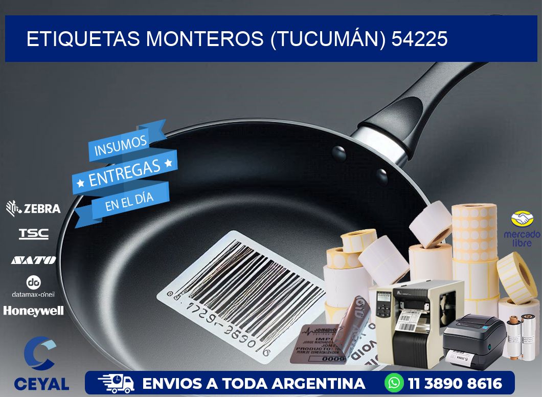 ETIQUETAS MONTEROS (TUCUMÁN) 54225