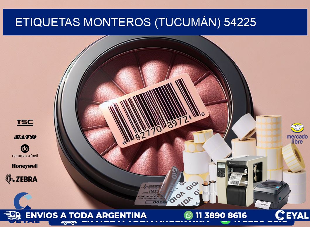 ETIQUETAS MONTEROS (TUCUMÁN) 54225