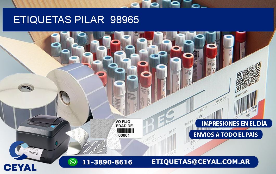 ETIQUETAS PILAR 98965