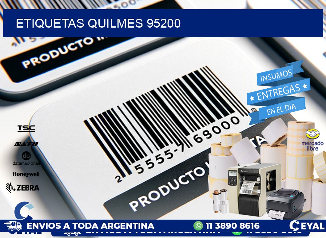 ETIQUETAS QUILMES 95200