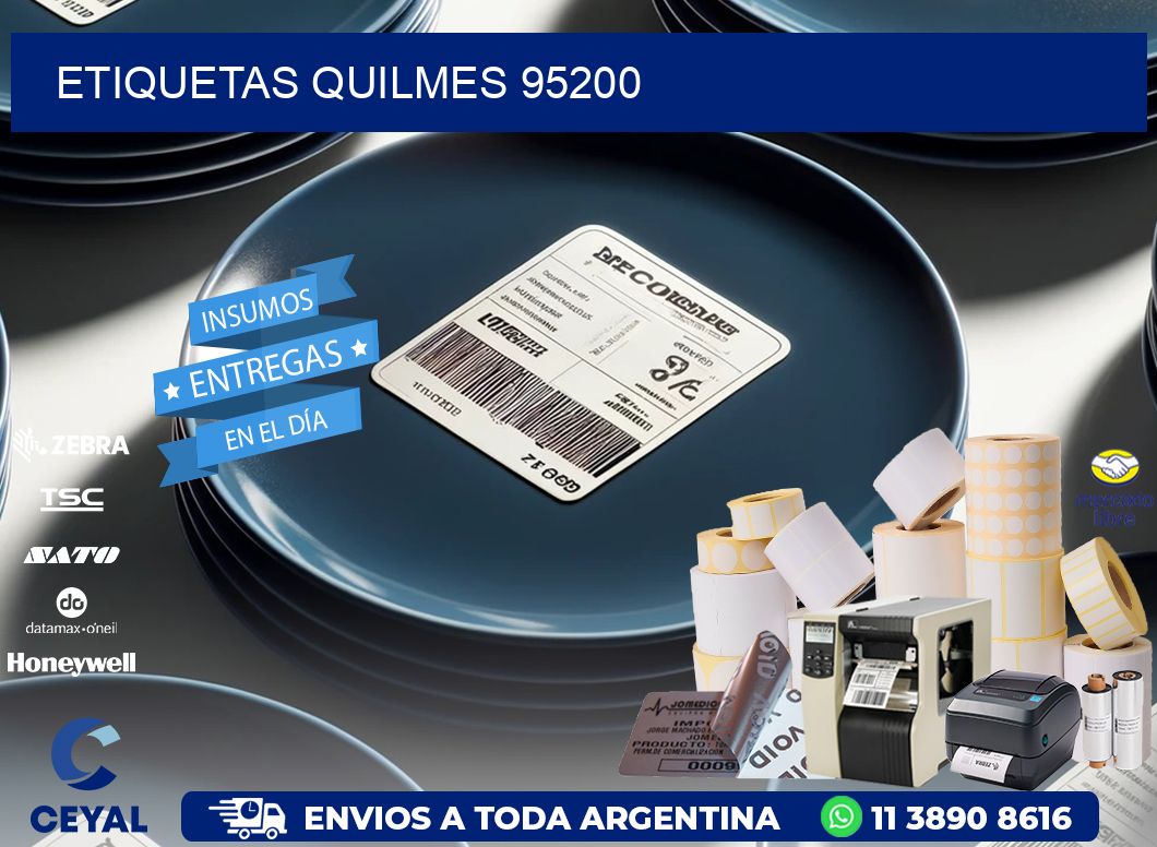 ETIQUETAS QUILMES 95200