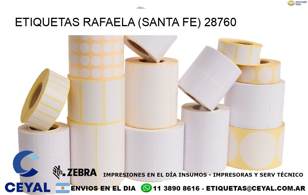 ETIQUETAS RAFAELA (SANTA FE) 28760