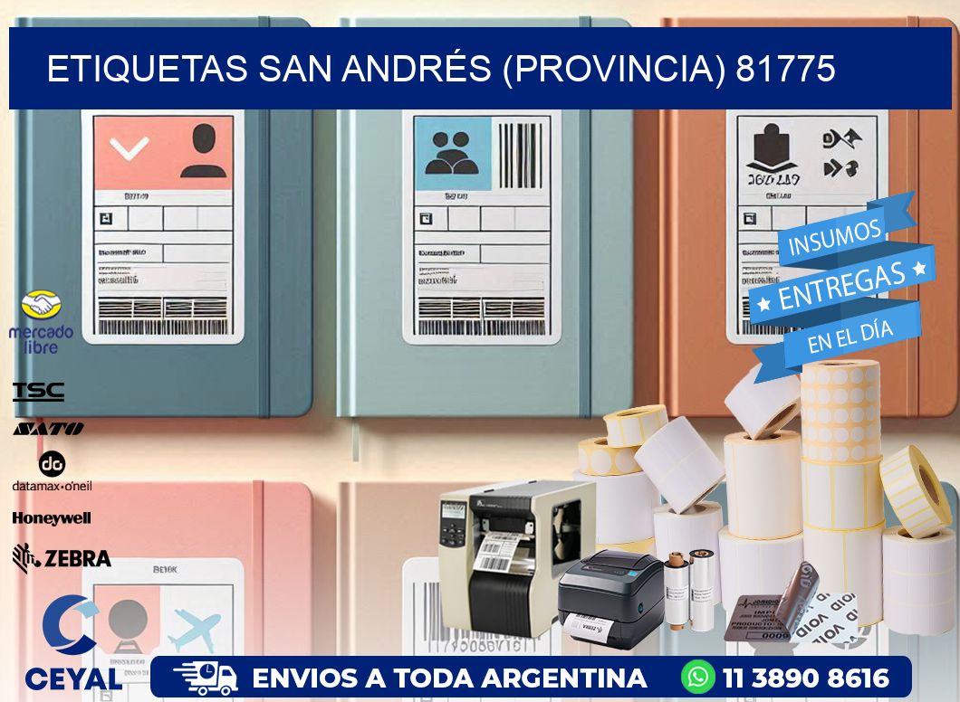 ETIQUETAS SAN ANDRÉS (PROVINCIA) 81775