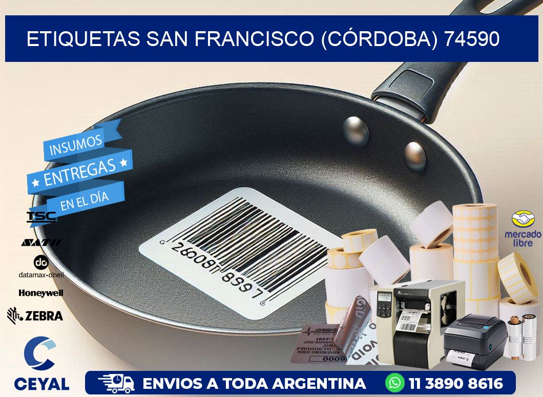 ETIQUETAS SAN FRANCISCO (CÓRDOBA) 74590