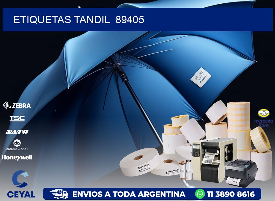 ETIQUETAS TANDIL 89405