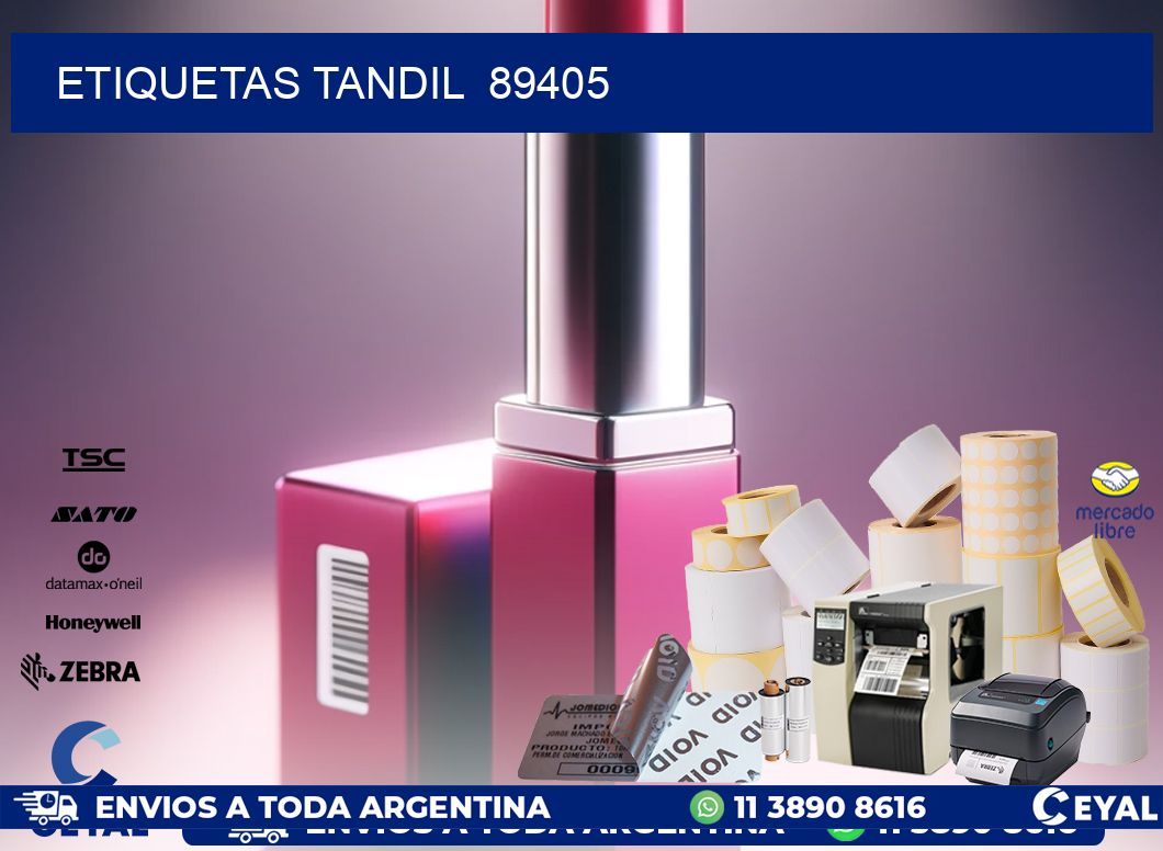 ETIQUETAS TANDIL  89405