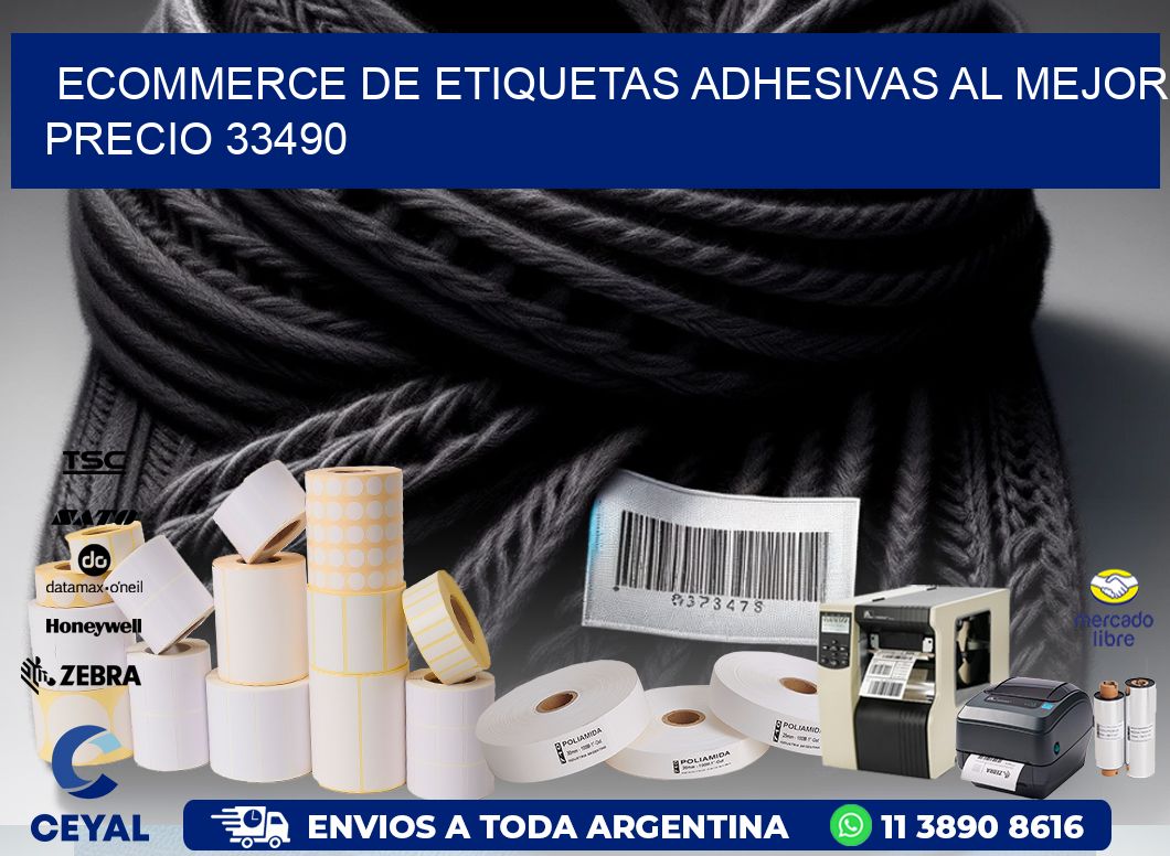 Ecommerce de Etiquetas Adhesivas al Mejor Precio 33490