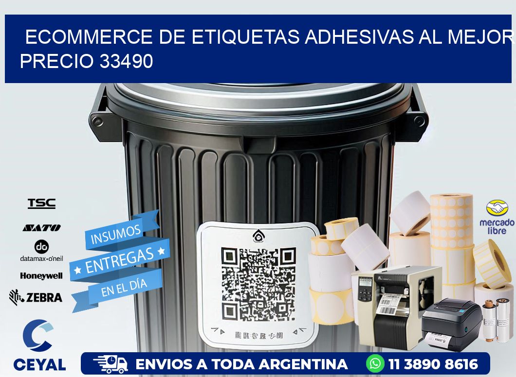 Ecommerce de Etiquetas Adhesivas al Mejor Precio 33490