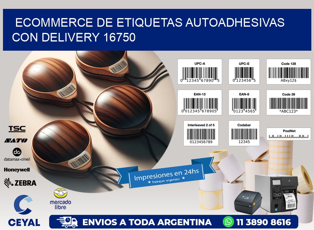 Ecommerce de Etiquetas Autoadhesivas con Delivery 16750