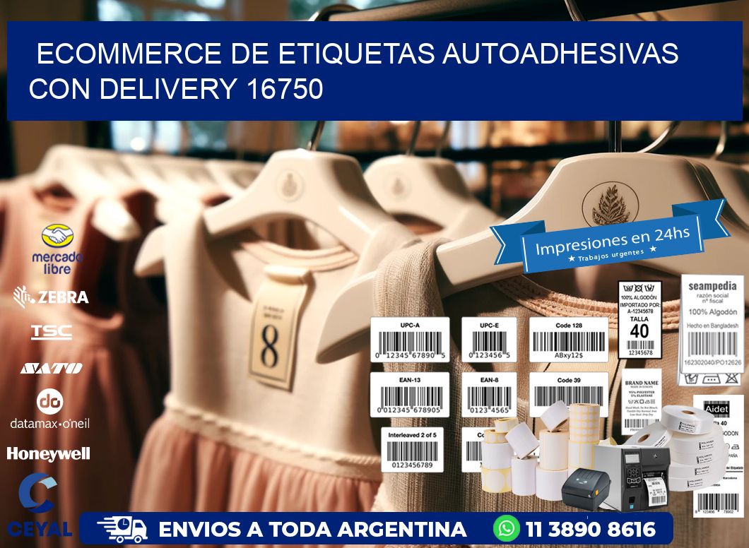 Ecommerce de Etiquetas Autoadhesivas con Delivery 16750