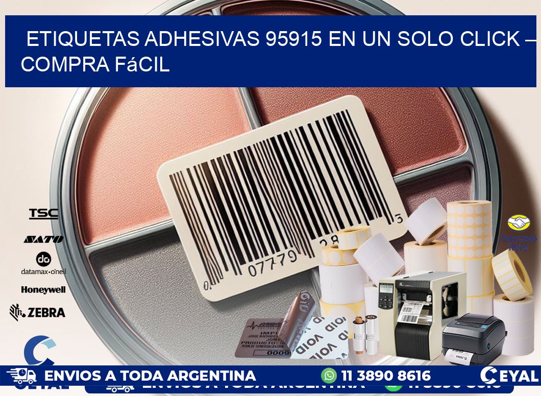 Etiquetas Adhesivas 95915 en un Solo Click – Compra Fácil