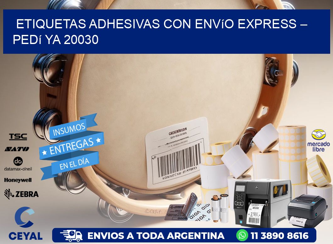 Etiquetas Adhesivas con Envío Express – Pedí Ya 20030
