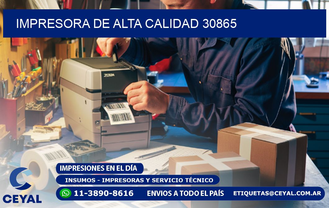 IMPRESORA DE ALTA CALIDAD 30865