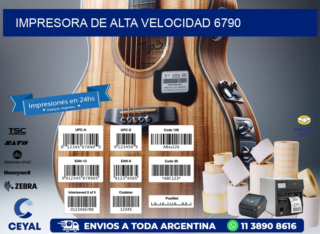 IMPRESORA DE ALTA VELOCIDAD 6790