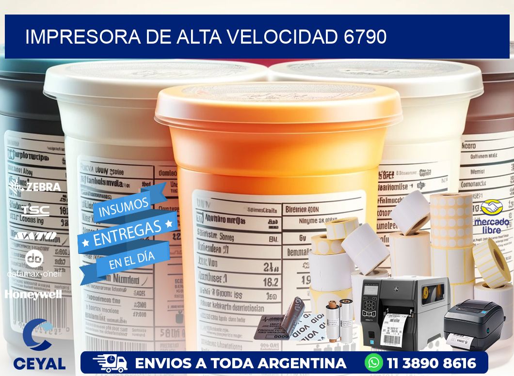 IMPRESORA DE ALTA VELOCIDAD 6790