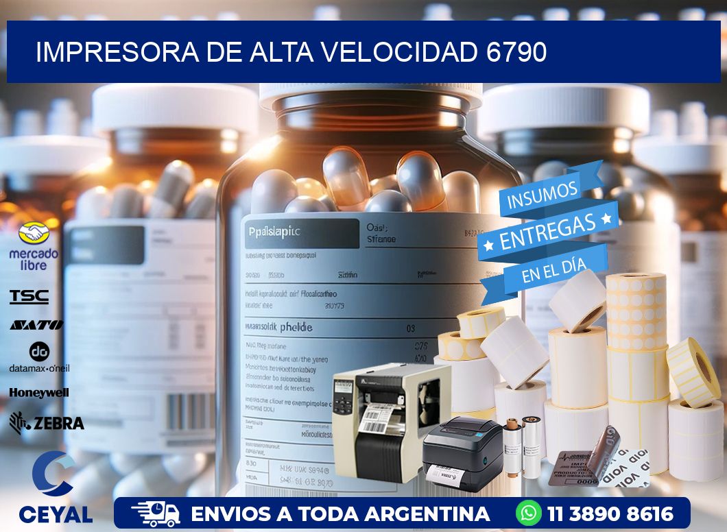 IMPRESORA DE ALTA VELOCIDAD 6790