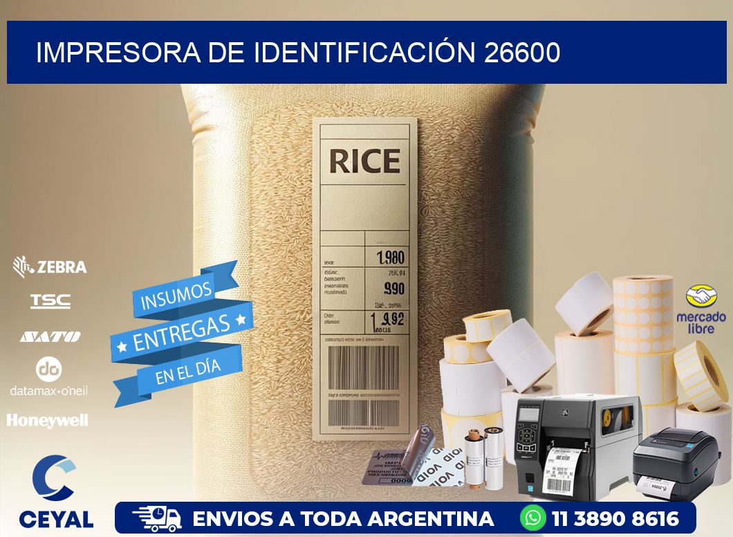 IMPRESORA DE IDENTIFICACIÓN 26600