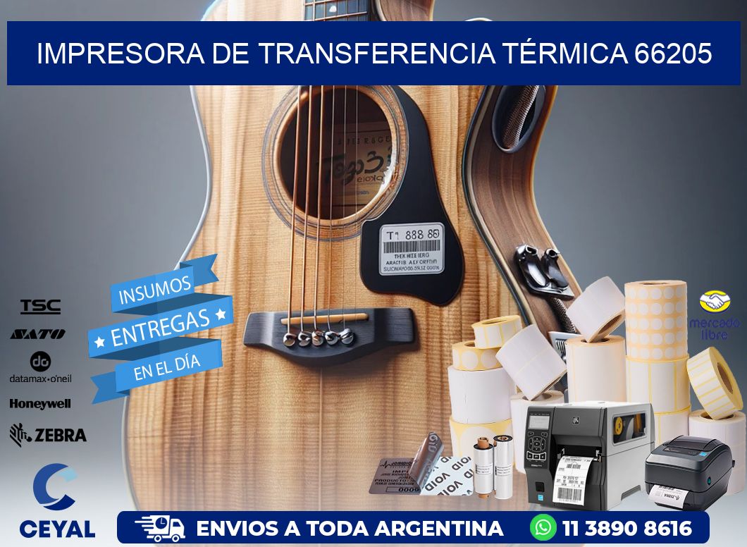 IMPRESORA DE TRANSFERENCIA TÉRMICA 66205