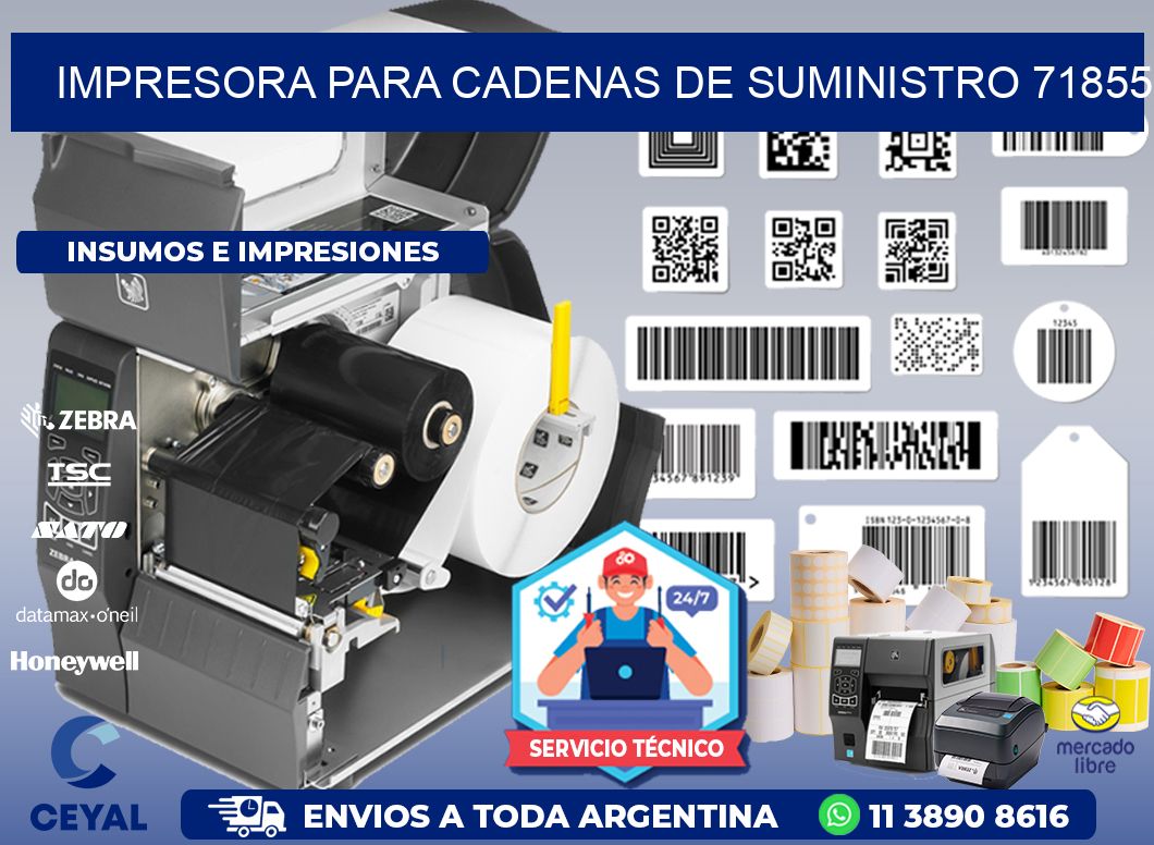 IMPRESORA PARA CADENAS DE SUMINISTRO 71855