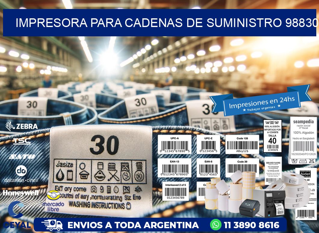IMPRESORA PARA CADENAS DE SUMINISTRO 98830