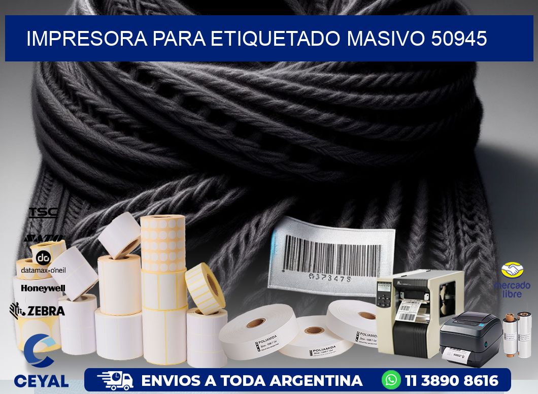 IMPRESORA PARA ETIQUETADO MASIVO 50945