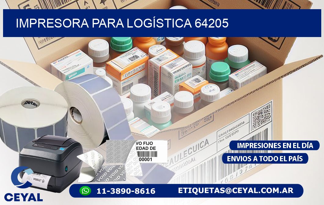 IMPRESORA PARA LOGÍSTICA 64205