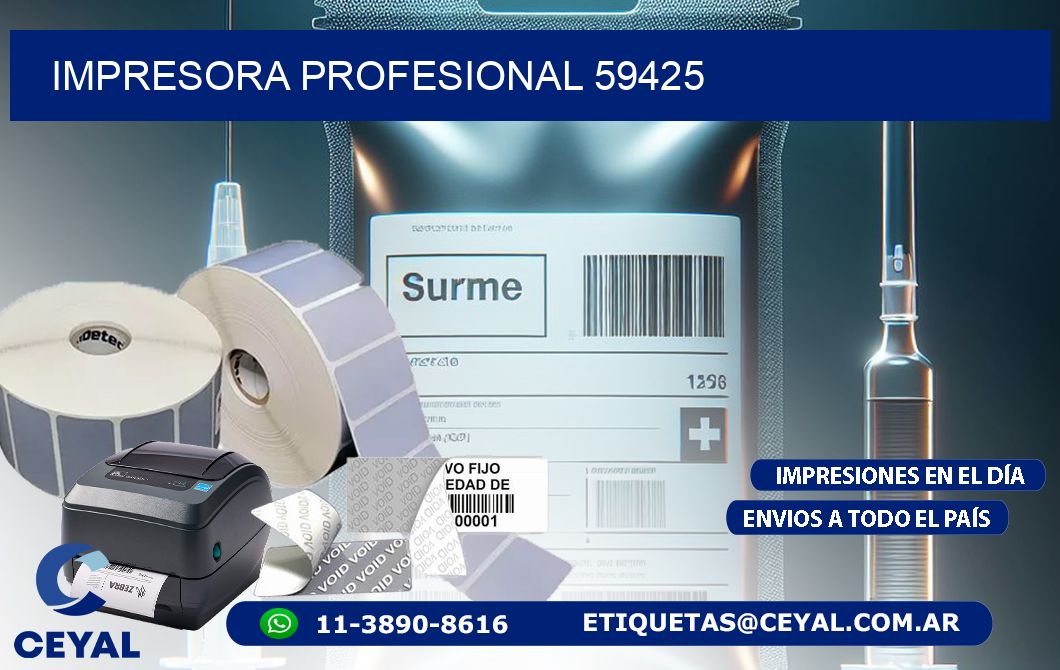 IMPRESORA PROFESIONAL 59425