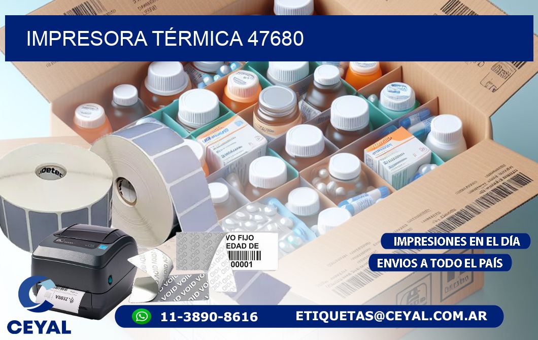 IMPRESORA TÉRMICA 47680