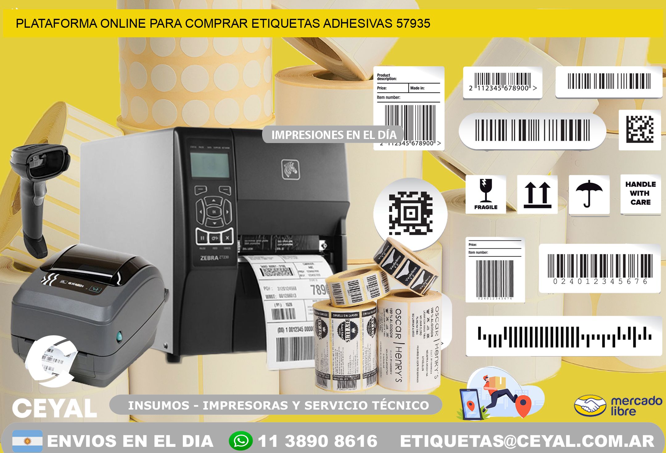 Plataforma Online para Comprar Etiquetas Adhesivas 57935