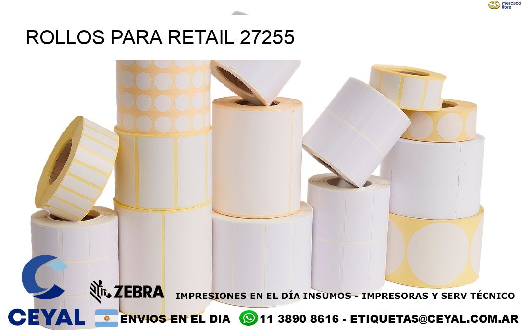 ROLLOS PARA RETAIL 27255