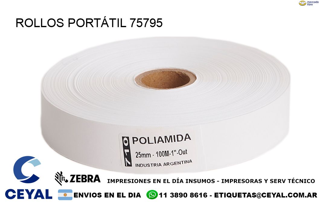 ROLLOS PORTÁTIL 75795