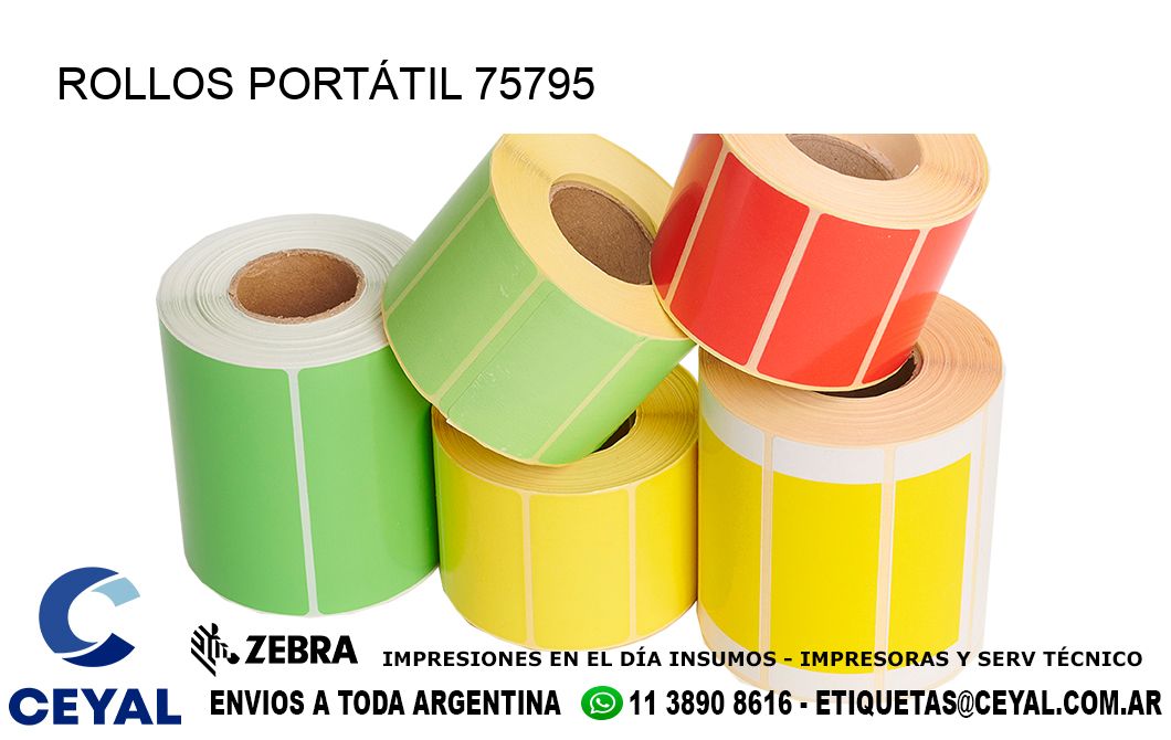 ROLLOS PORTÁTIL 75795
