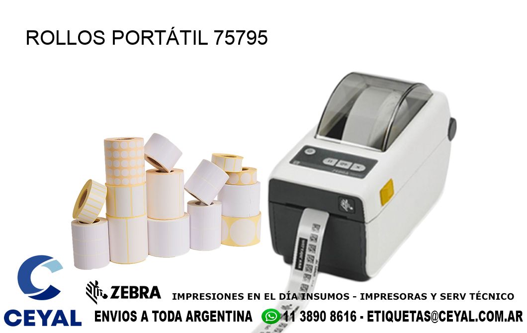 ROLLOS PORTÁTIL 75795