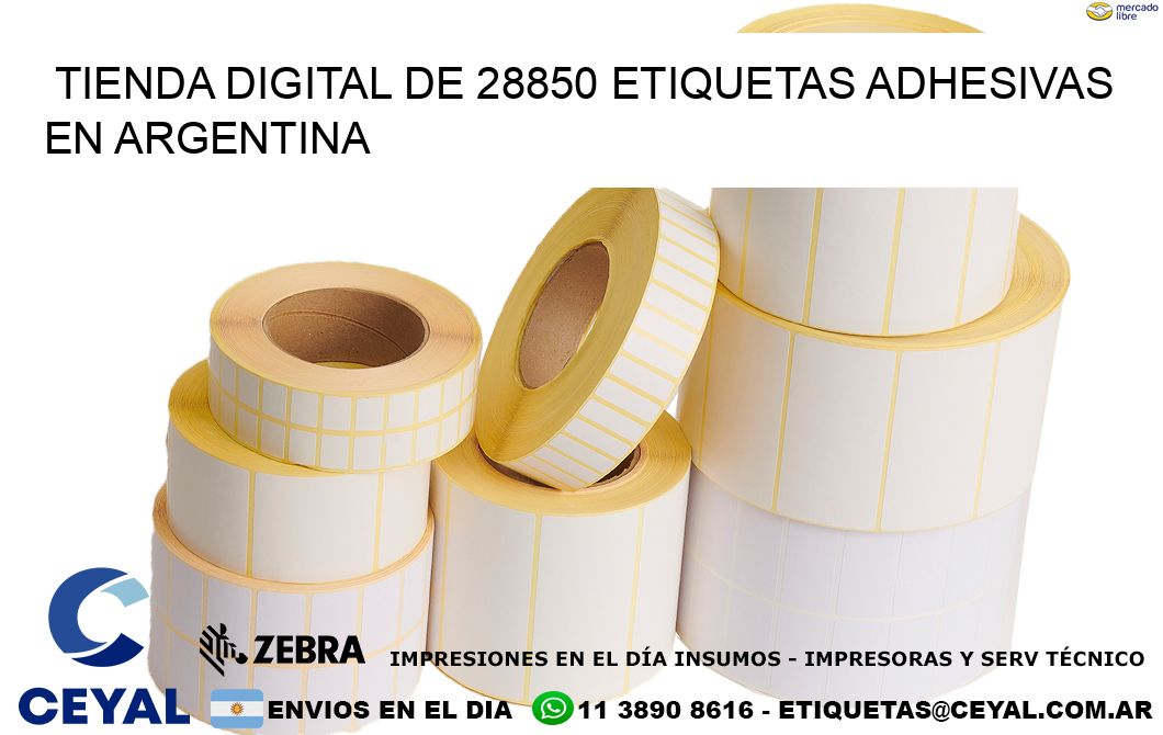 Tienda Digital de 28850 Etiquetas Adhesivas en Argentina