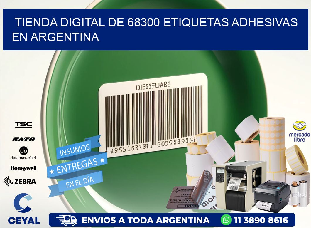 Tienda Digital de 68300 Etiquetas Adhesivas en Argentina