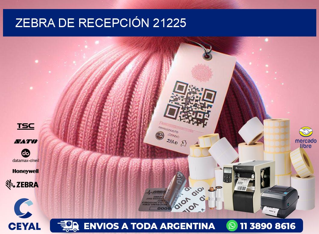 ZEBRA DE RECEPCIÓN 21225
