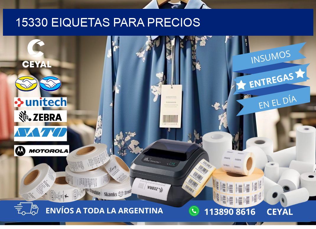 15330 EIQUETAS PARA PRECIOS