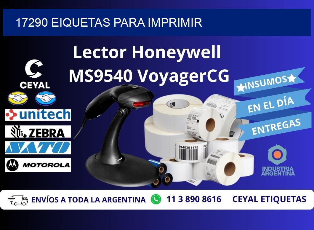 17290 EIQUETAS PARA IMPRIMIR