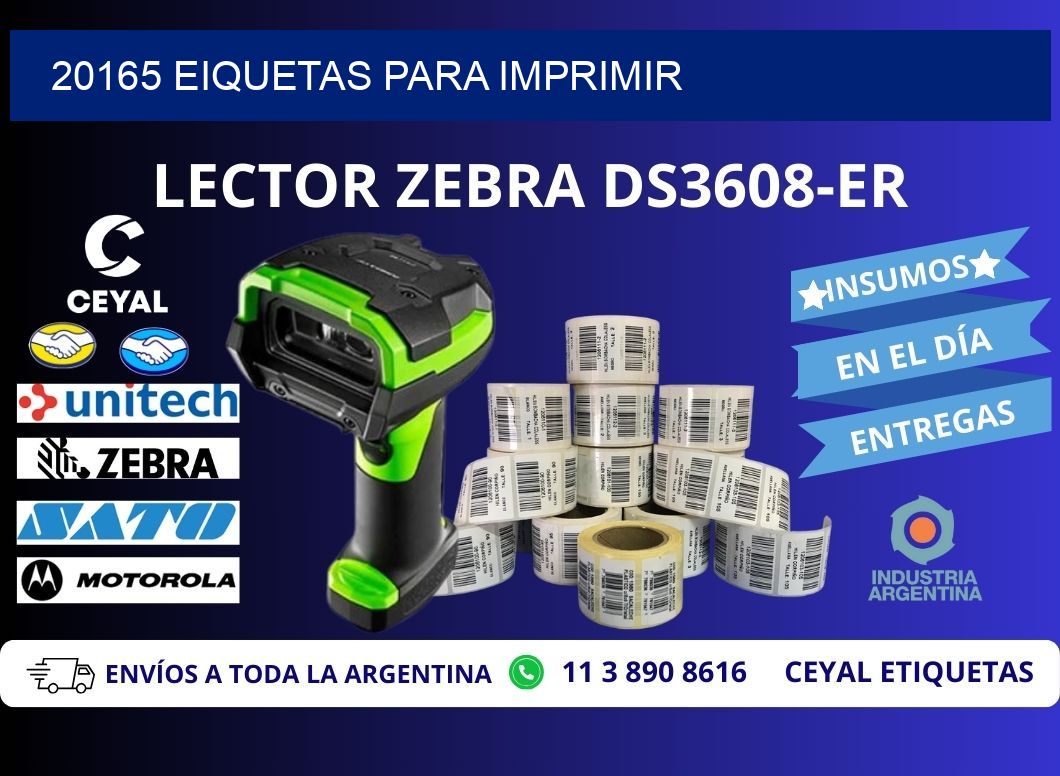 20165 EIQUETAS PARA IMPRIMIR