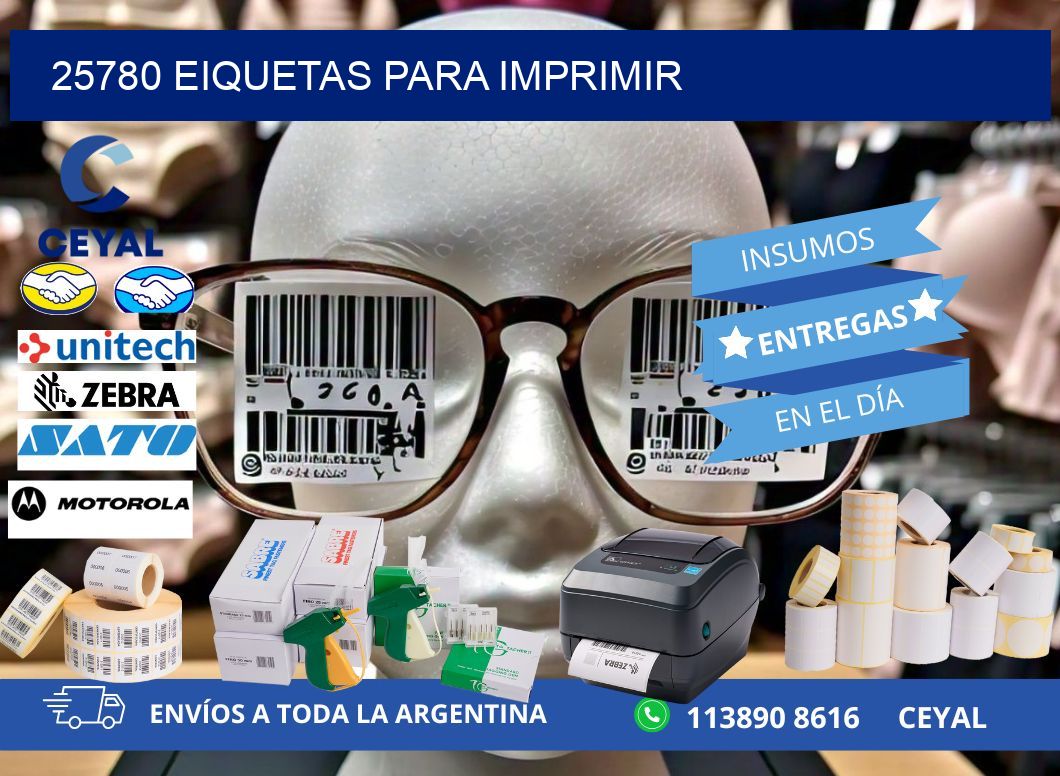 25780 EIQUETAS PARA IMPRIMIR