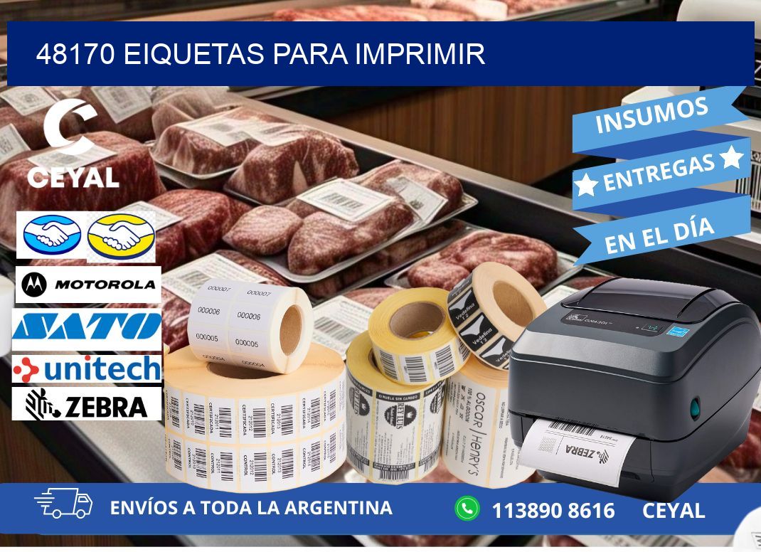 48170 EIQUETAS PARA IMPRIMIR