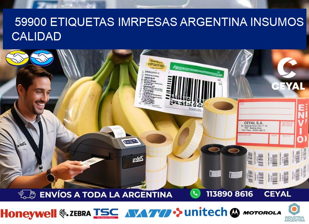 59900 etiquetas imrpesas argentina INSUMOS CALIDAD