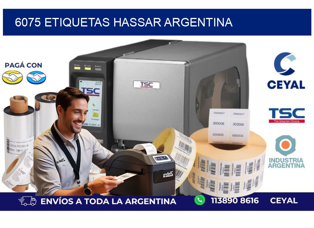 6075 etiquetas hassar argentina
