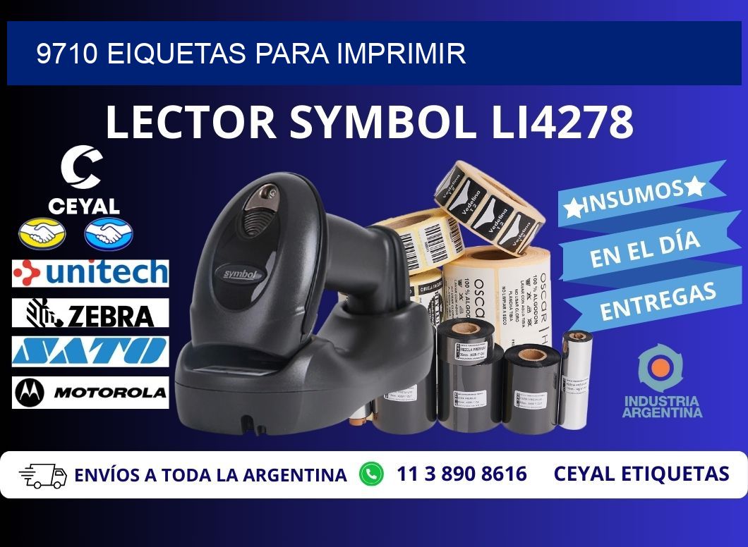 9710 EIQUETAS PARA IMPRIMIR